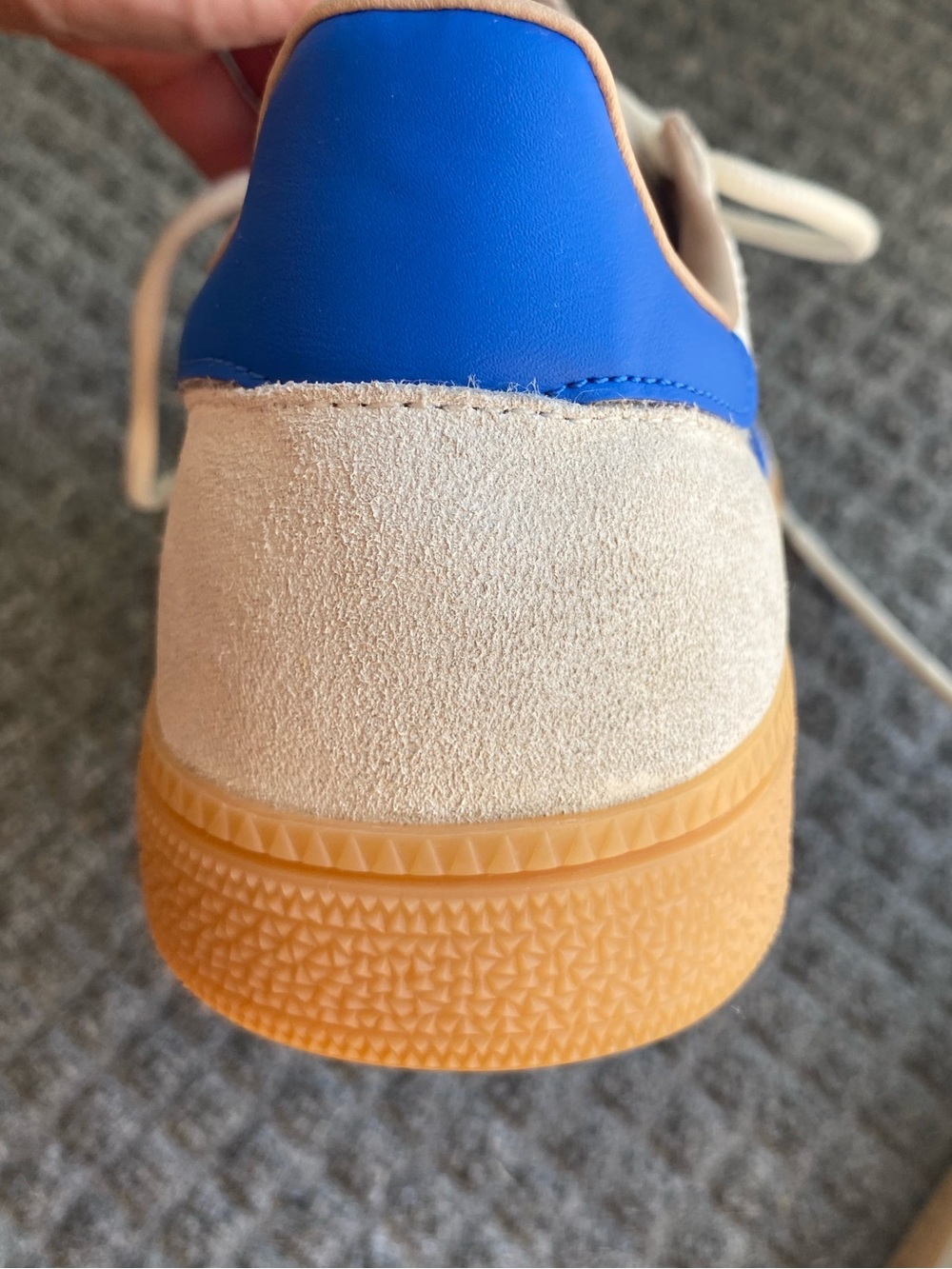 adidas Handball Spezial Men’s Sneakers Cream white/blue/sandstone - Picture 11 of 14